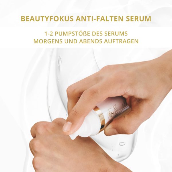 BeautyFokus Anti-Falten Serum Anwendung